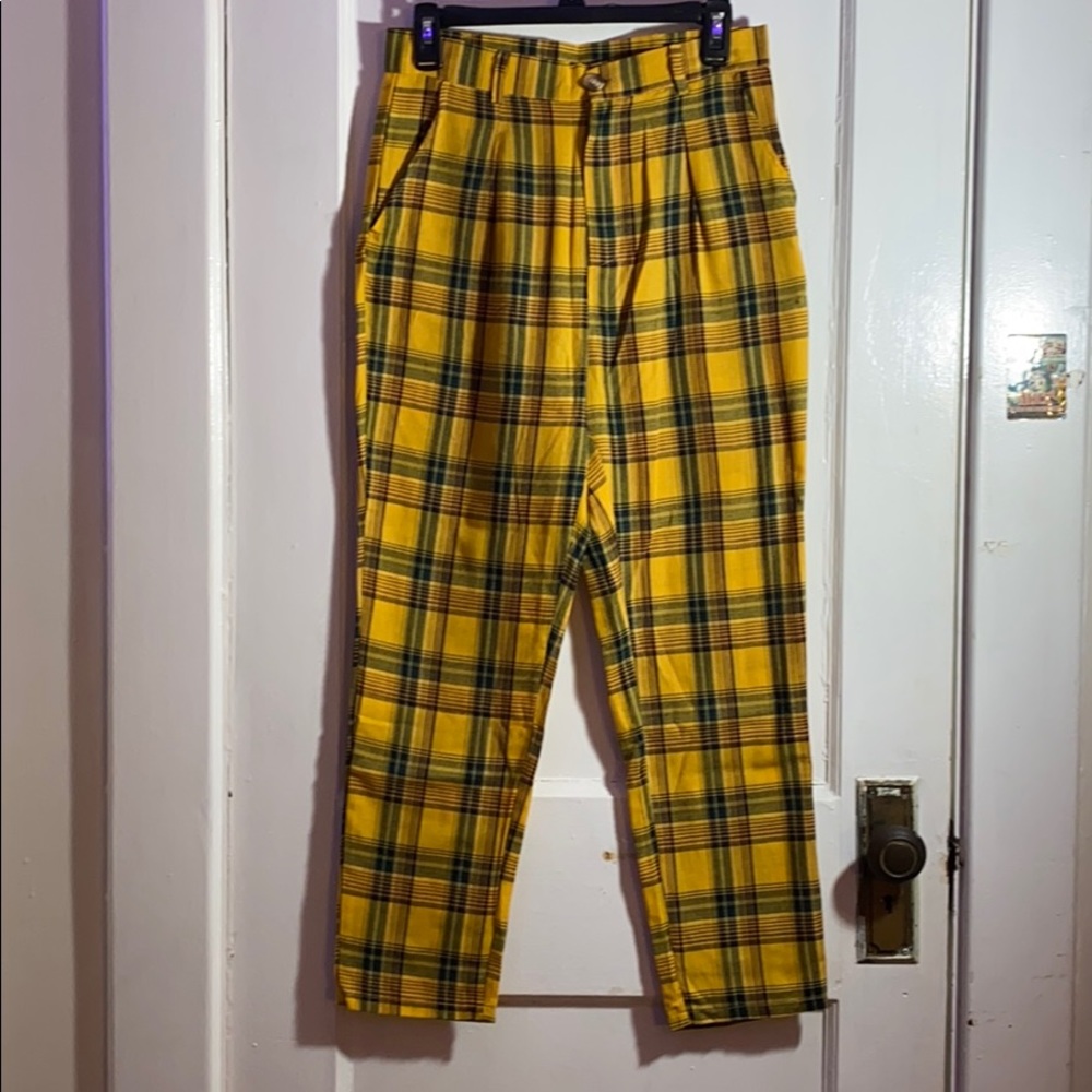 Plaid pants
